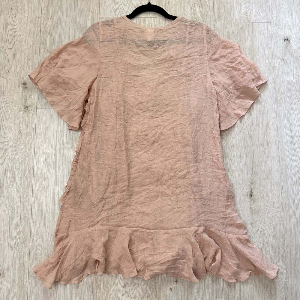 Crinkle Ruffle Layered Dress - Picture 6 of 7